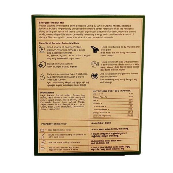 Energizer Sprouts & Millets Health Mix - Image 3