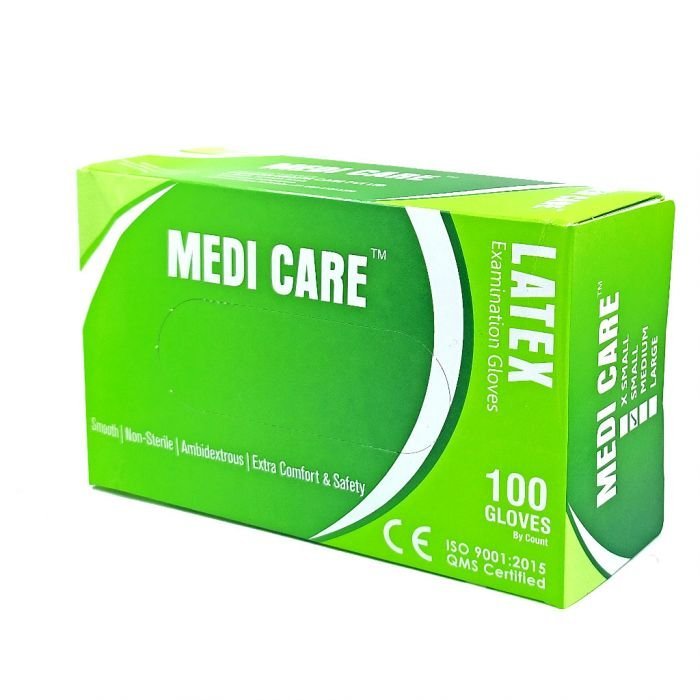 LATEX EXAMINATION GLOVES - MEDICARE