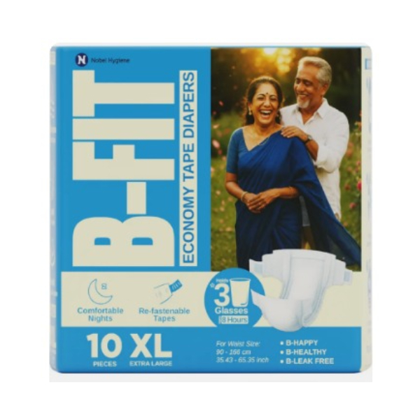 B FIT Economy Diapers - XL