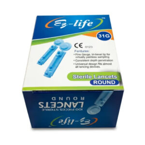 EZ-LIFE Round Lancets 100's